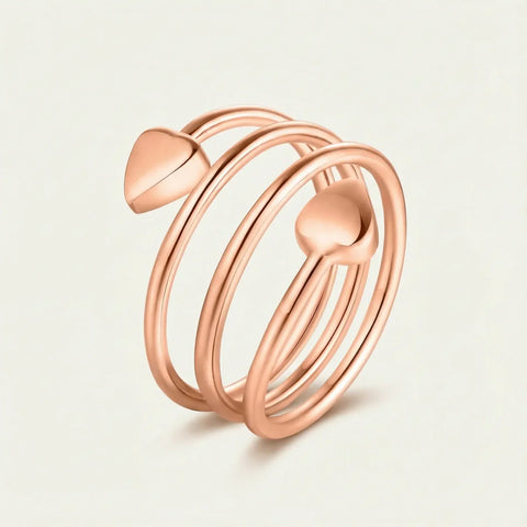 Copper Magnetic Ring for Women - Adjustable Fit
